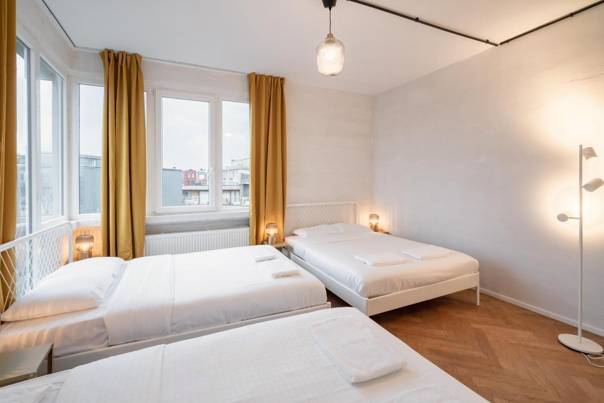 Two-Bedroom Apartments In The Heart Of אנטוורפן מראה חיצוני תמונה